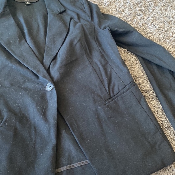 Mossimo Black Blazer Size 8 - Picture 7 of 11